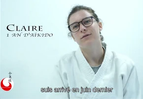 Interviews pratiquants d'aïkido tradtionnel Claire 
